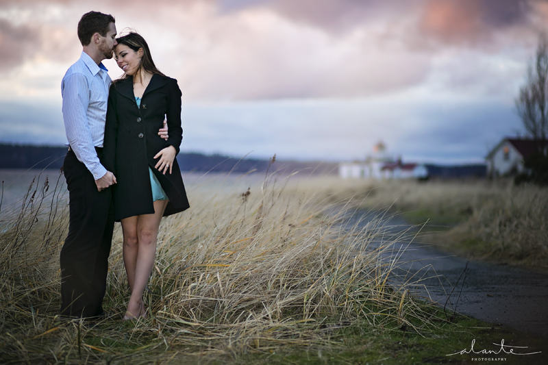 Sunset Engagement Photos At Discovery Park Alante Photography